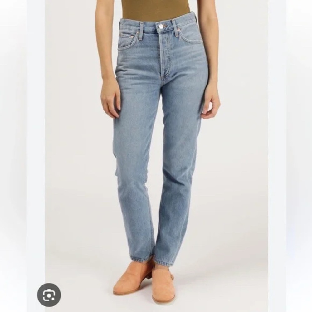 AGOLDE Jamie Hi Rise - BROOKLYN Light Wash - Size 26